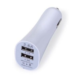 Foto Carregador Veciular MTB 12356 Imagem Branco (2)