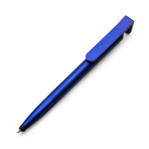 Foto Caneta Plástica Touch com Suporte MTB 708 Imagem Azul (2)
