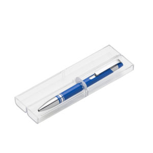 Foto Caneta Semi Metal com Tubo MTB 12653 Imagem Azul (1)