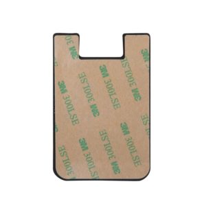 Foto Adesivo Porta Cartão de Silicone para Celular MTB 14000 Imagem Preto (2)