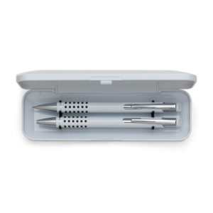 Foto Conjunto Caneta e Lapiseira MTB 12607 Imagem Branco (2)