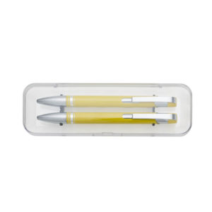Foto Conjunto Caneta e Lapiseira MTB 13148 Imagem Amarelo (2)