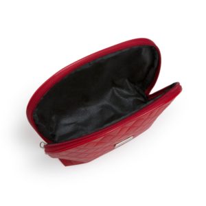 Foto Necessaire Couro Matelasse MTB 13793 Imagem Vermelho (2)