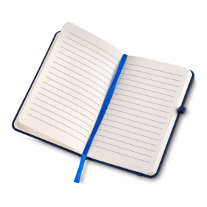 Foto Caderno com Elástico e Suporte para Caneta MTB CAD 003 Imagem azul