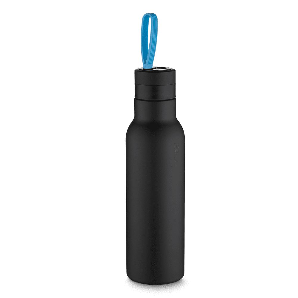 Foto Garrafa Aço Inox 500ml MTB 4700 Imagem azul Foto Garrafa Aço Inox 500ml MTB 4700 Imagem azul