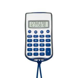 Foto Calculadora com Cordão MTB 1648 Imagem azul (1)