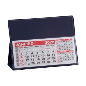Foto Calendário de Mesa Imagem Azul