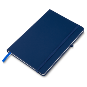 Foto Caderno com Elástico e Suporte para Caneta MTB CAD 004 Imagem azul2