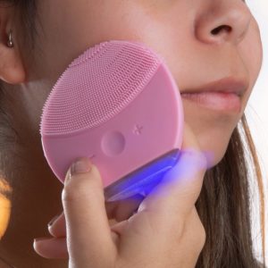 Foto Massageador e Limpador Facial MTB 18562 Imagem Rosa Claro (4)