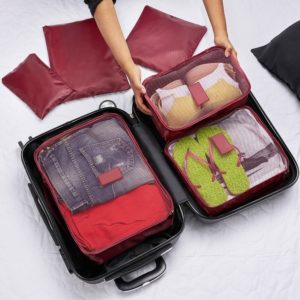 Foto Kit Necessaire 6 Peças MTB 18538 Imagem Vinho (13)