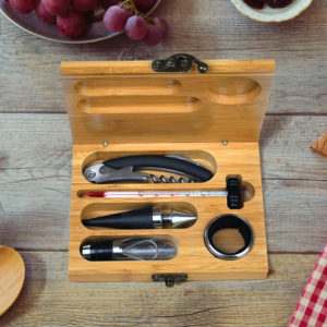 Foto Kit Vinho em Bambu 6 Peças MTB PV-00843 Imagem (6)