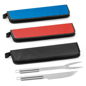 Foto Kit Churrasco 2 Peças Inox MTB 94136 Imagem