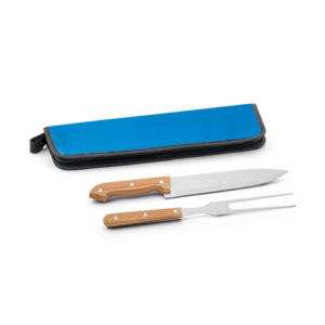 Foto Kit Churrasco 2 Peças Madeira MTB 94138 Imagem Azul (1)