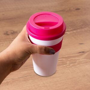 Foto Copo Plástico 480ml MTB 18541 Imagem Rosa (2)