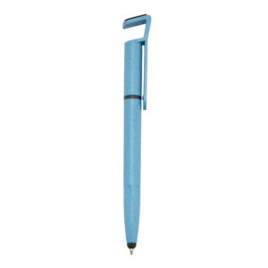 Foto Caneta Fibra de Bambu Touch com Suporte MTB 708T Imagem Azul (1)