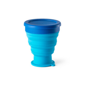 Foto Copo Dobrável MTB 94697 Imagem Azul Claro (1)