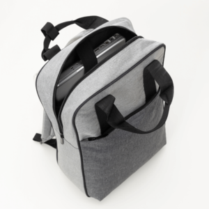 Foto Mochila pra Notebook JR BD 350 Imagem Cinza (2)