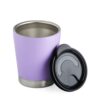 Copo Térmico Inox JR 18722 | com capacidade de 300ml, possui tampa plástica de encaixe.