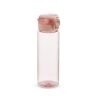 Squeeze 700ml em Plástico JR 18718 | possui tampa rosqueável com botão de acionamento, trava de segurança e alça para transporte.