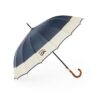 Guarda-Chuva de Poliéster Automático JR 6041 | de poliéster com abertura automática, estrutura metálica com 16 varetas e pegador em madeira.