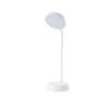 Luminária Articulável Recarregável 10 Leds JR 6013 | Base com botão para ligar e desligar.