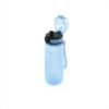 Squeeze 500ml com Alça de Nylon JR 6042 | Possui tampa rosqueável protetora com trava de segurança e botão de acionamento.