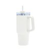 Caneca Térmica com Tampa Acrílica e Canudo JR 6033 | com capacidade de 1,2 litros feita em inox 304 com parede dupla, contém tampa acrílica rosqueável com acesso para canudo e pegador plástico. Acompanha canudo plástico.