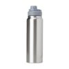 Garrafa Térmica Inox de Parede Dupla JR 18711 | com capacidade de 850ml. Tampa com alça para transporte e tampa de proteção para o bocal.