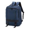 Mochila de Nylon com Capacidade 20 Litros JR 1355 | Com divisórias internas para acessórios, a mochila possui bolso lateral, suporte externo USB e alça para encaixe em malas e viagens.