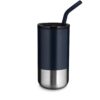 Copo Inox Fosco 500ml JR 14997 | Parte interna revestida com plástico.