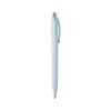 Caneta Plástica 2 em 1 JR 6055 | com tampa protetora para o marca texto, carga esferográfica azul 1.0mm e acionamento por rotação.