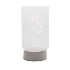 Luminária com Luz Led JR 15044 | Acompanha caneta plástica com apagador integrado.